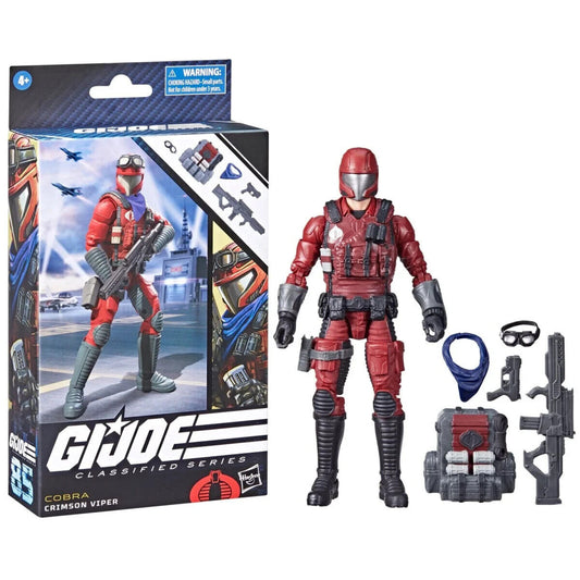 G.I. Joe Classified Series - Cobra Crimson Viper Action Figure - Toys & Games:Action Figures & Accessories:Action Figures
