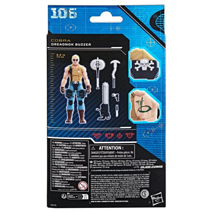 G.I. Joe Classified Series - Cobra Dreadnok Buzzer Action Figure IN STOCK Toys & Games:Action Figures Accessories:Action