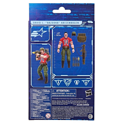G.I. Joe Classified Series - David L. Bazooka Katzenbogen Action Figure - Toys & Games:Action Figures & Accessories:Action Figures