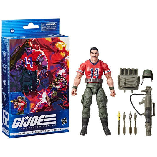 G.I. Joe Classified Series - David L. Bazooka Katzenbogen Action Figure - Toys & Games:Action Figures & Accessories:Action Figures