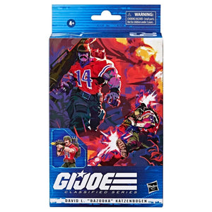 G.I. Joe Classified Series - David L. Bazooka Katzenbogen Action Figure - Toys & Games:Action Figures & Accessories:Action Figures