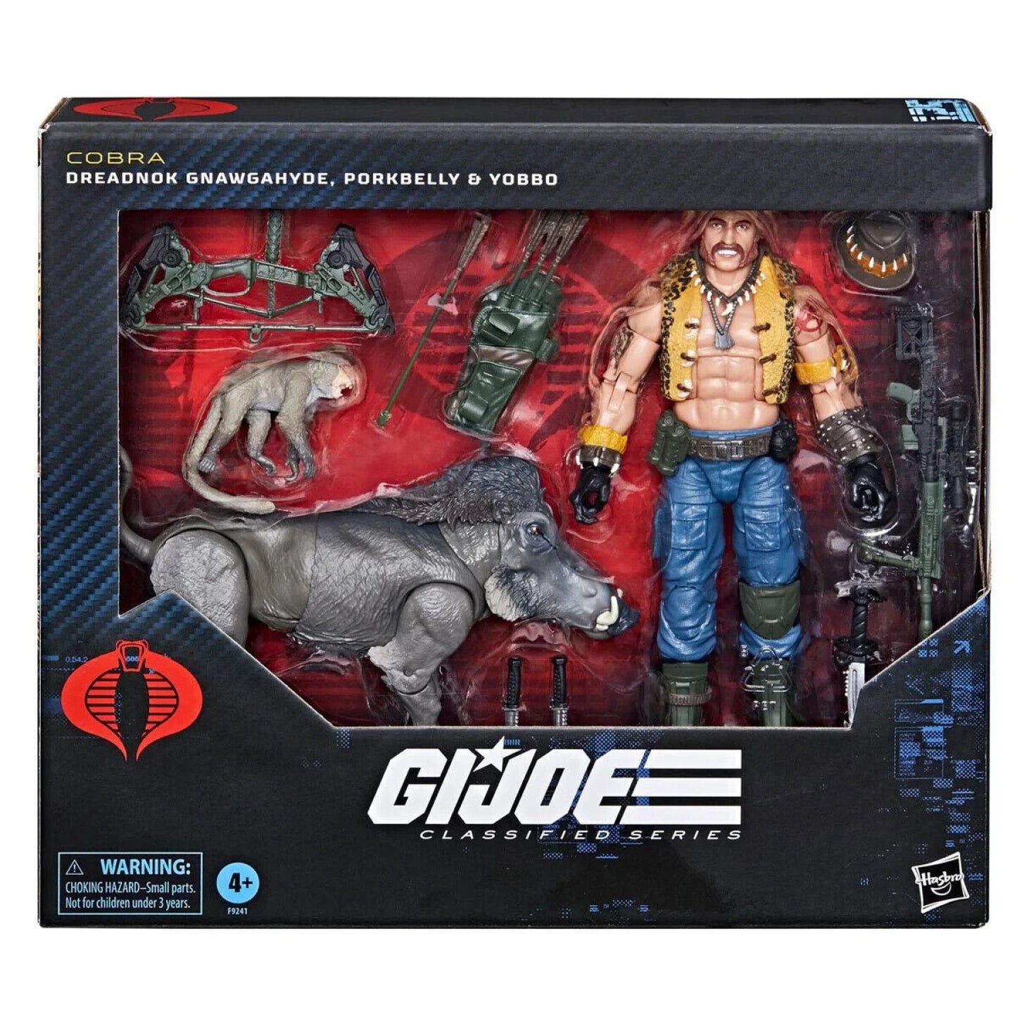 G.I. Joe Classified Series Dreadnok Gnawgahyde Porkbelly & Yobbo Action Figure - Toys & Games:Action Figures & Accessories:Action Figures