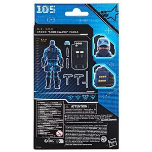 G.I. Joe Classified Series - Jason ’Shockwave’ Faria Action Figure Toys & Games:Action Figures Accessories:Action