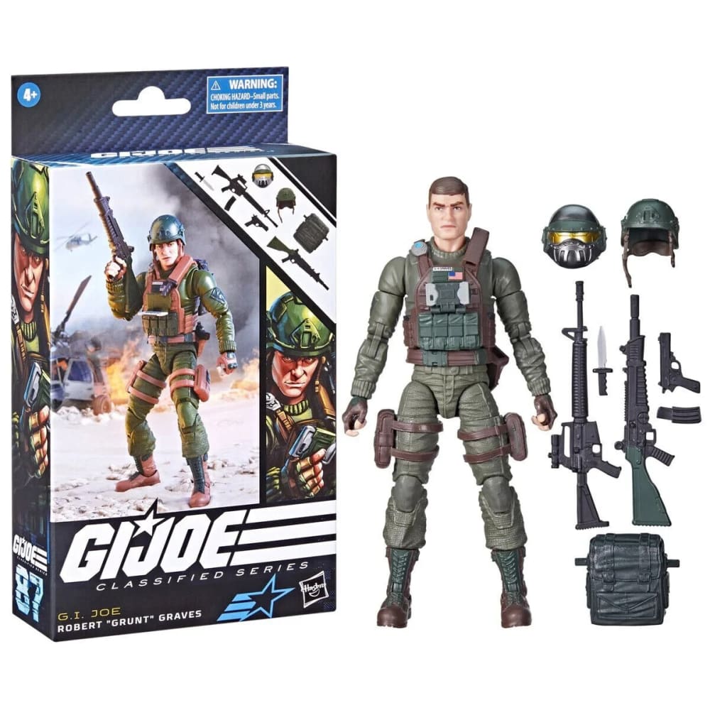G.I. Joe Classified Series - Robert Grunt Graves Action Figure - Toys & Games:Action Figures & Accessories:Action Figures