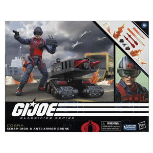 G.I. Joe Classified Series - Scrap - Iron & Anti - Armor Drone Action Figure Set - Toys & Games:Action Figures & Accessories:Action Figures