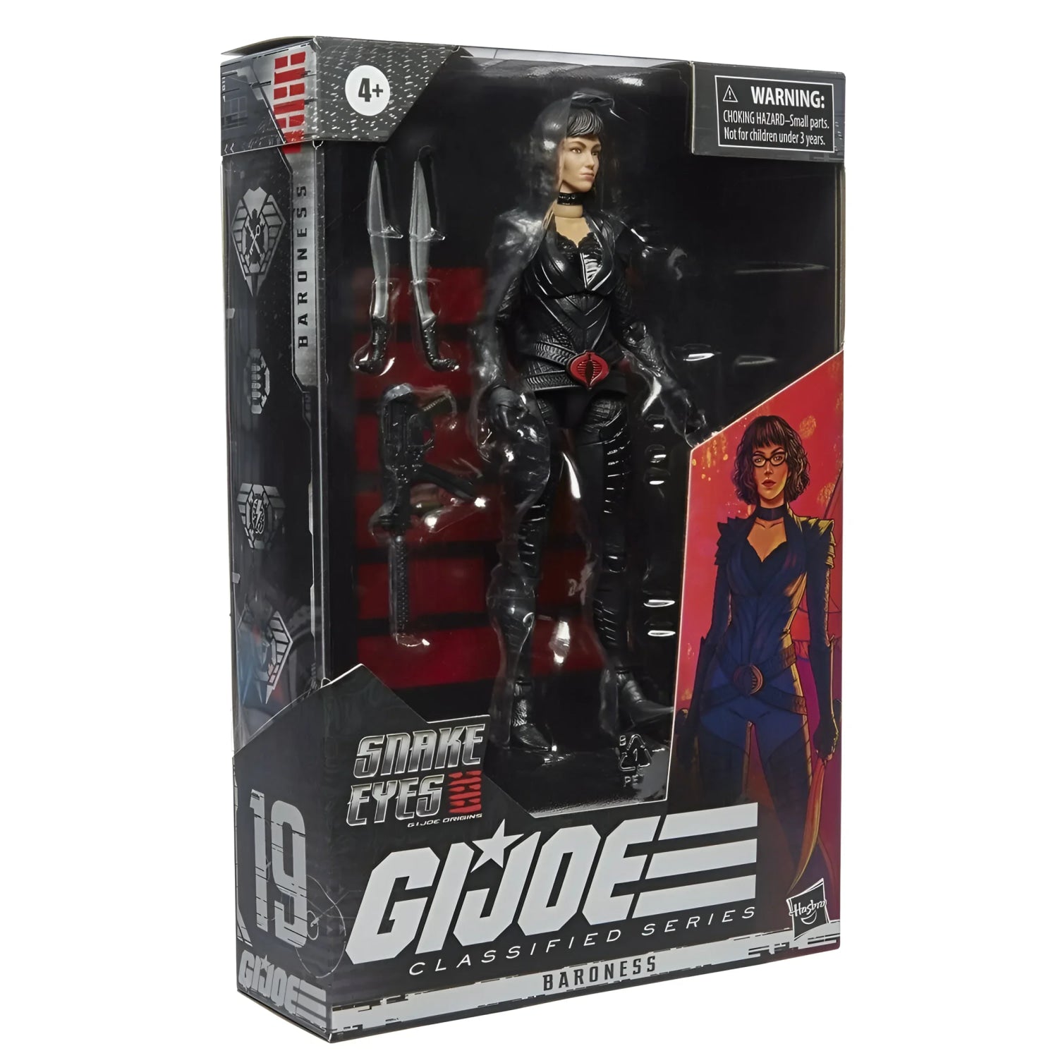 G.I. Joe Classified Series Snake Eyes - Baroness Action Figure - IN STOCK - Toys & Games:Action Figures & Accessories:Action Figures