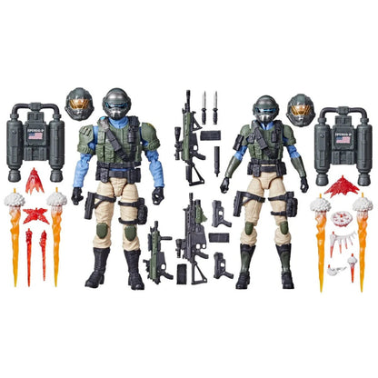 G.I. Joe Classified Series Steel Corps Troopers Action Figure 2 - Pack COMING SOON - Toys & Games:Action Figures Accessories:Action