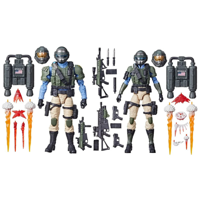 G.I. Joe Classified Series Steel Corps Troopers Action Figure 2 - Pack COMING SOON - Toys & Games:Action Figures Accessories:Action