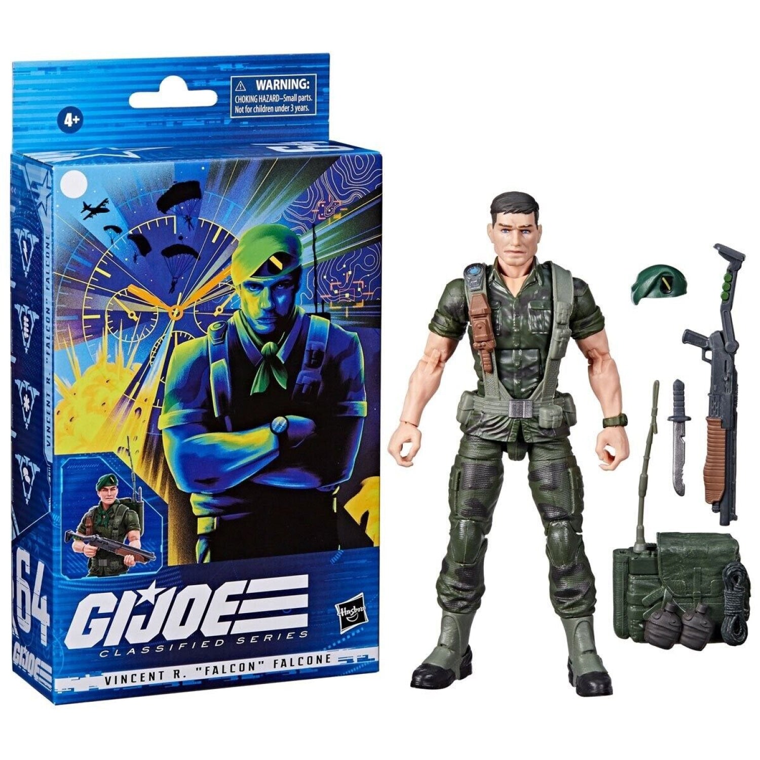 G.I. Joe Classified Series - Vincent R. Falcon Falcone Action Figure - COMING SOON - Toys & Games:Action Figures & Accessories:Action