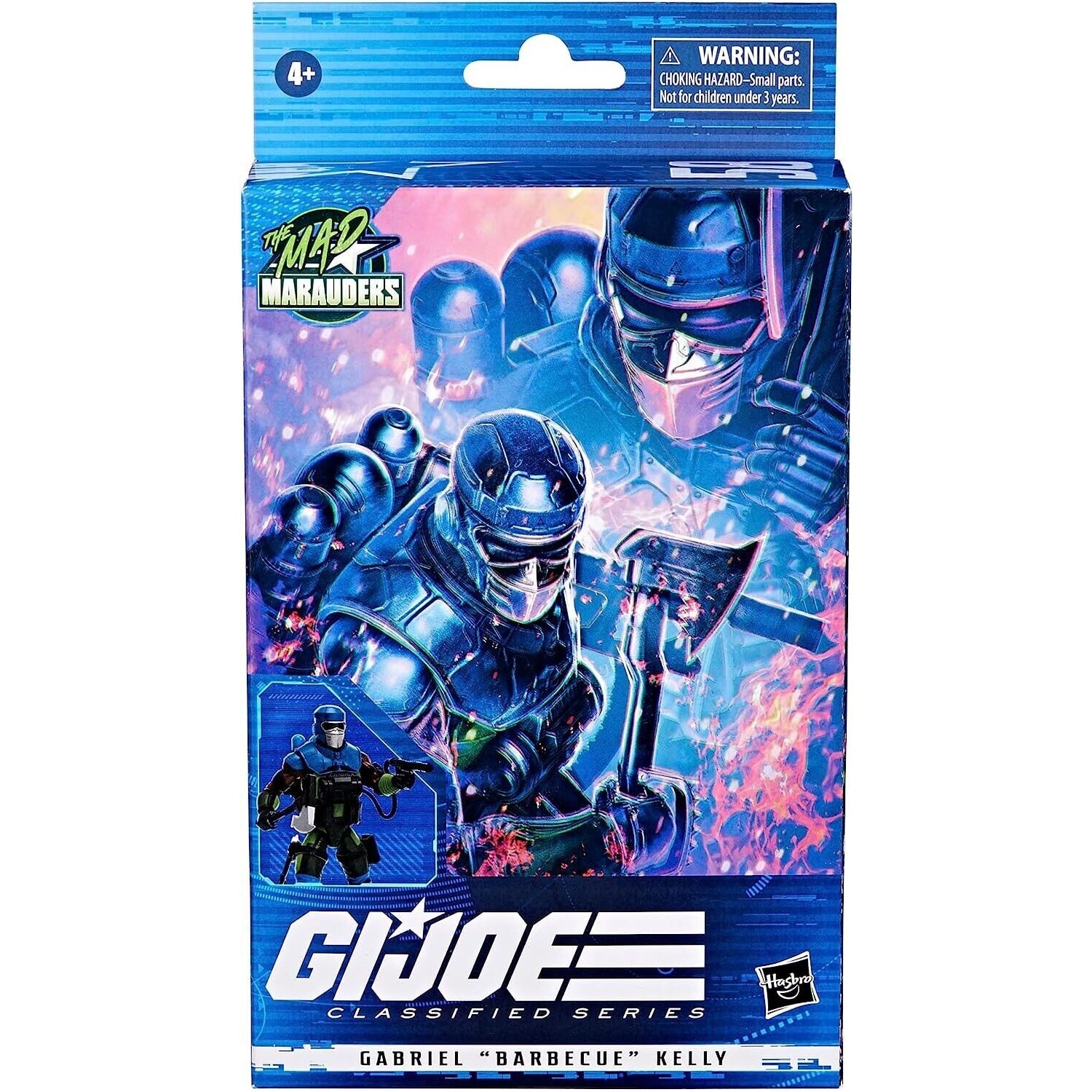G.I. Joe Classified The Mad Marauders - Gabriel ’Barbecue’ Kelly Action Figure Toys & Games:Action Figures Accessories:Action