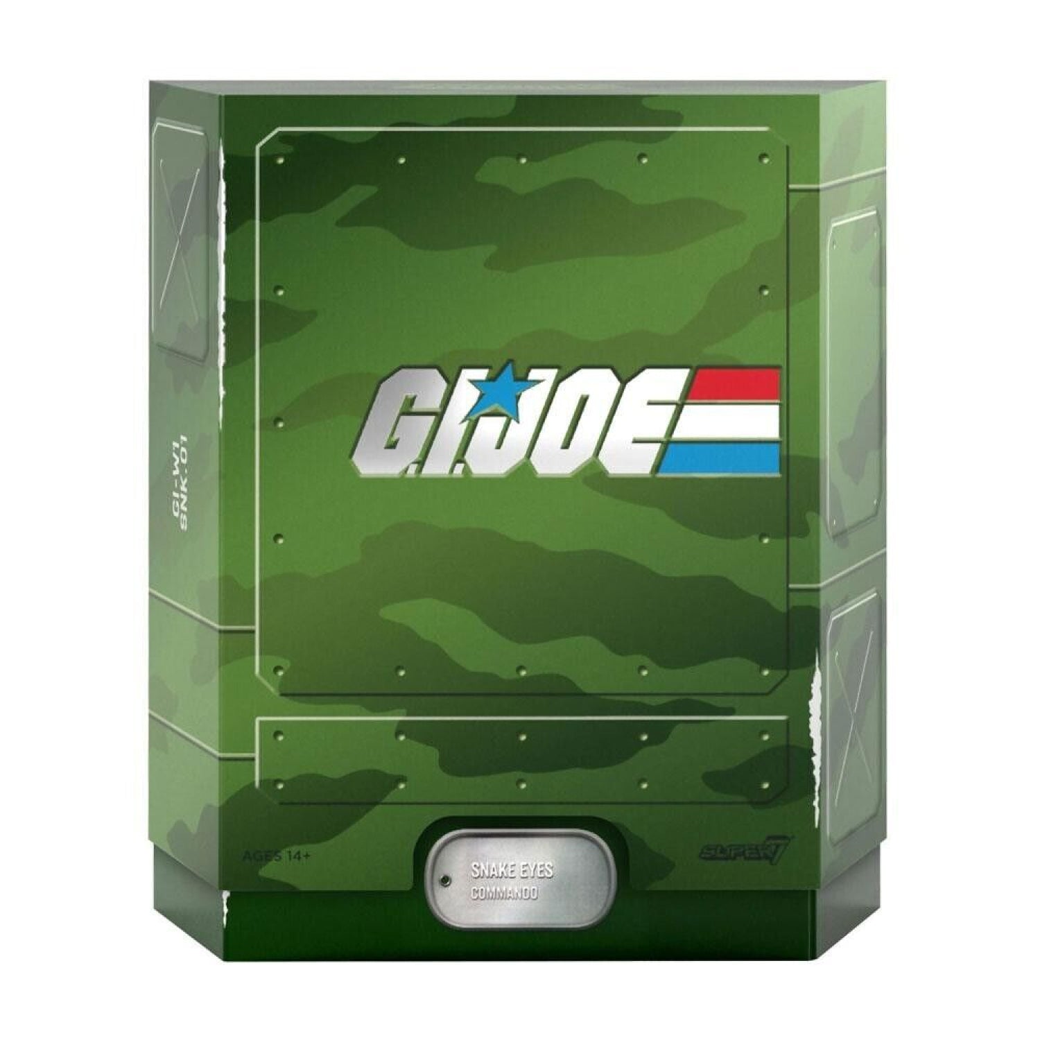 G.I. Joe Ultimates Action Figure Snake Eyes [Real American Hero] COMING SOON - Toys & Games:Action Figures Accessories:Action