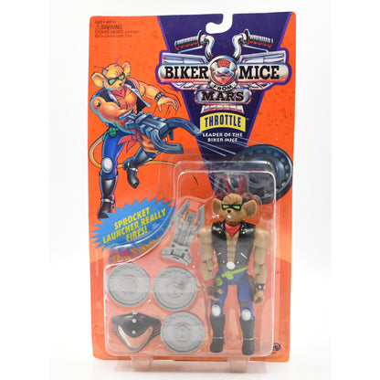 Galoob - Biker Mice From Mars - Throttle Action Figure