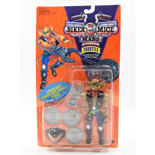 Galoob - Biker Mice From Mars - Throttle Action Figure