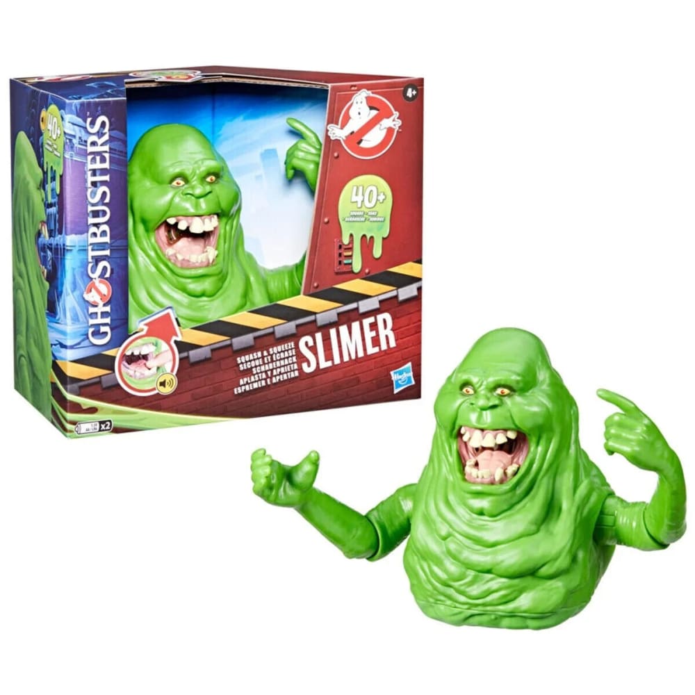 Ghostbusters - Squash & Squeeze Slimer Animatronic Figure w/ 40 + Sounds - Toys & Games:Action Figures & Accessories:Action Figures