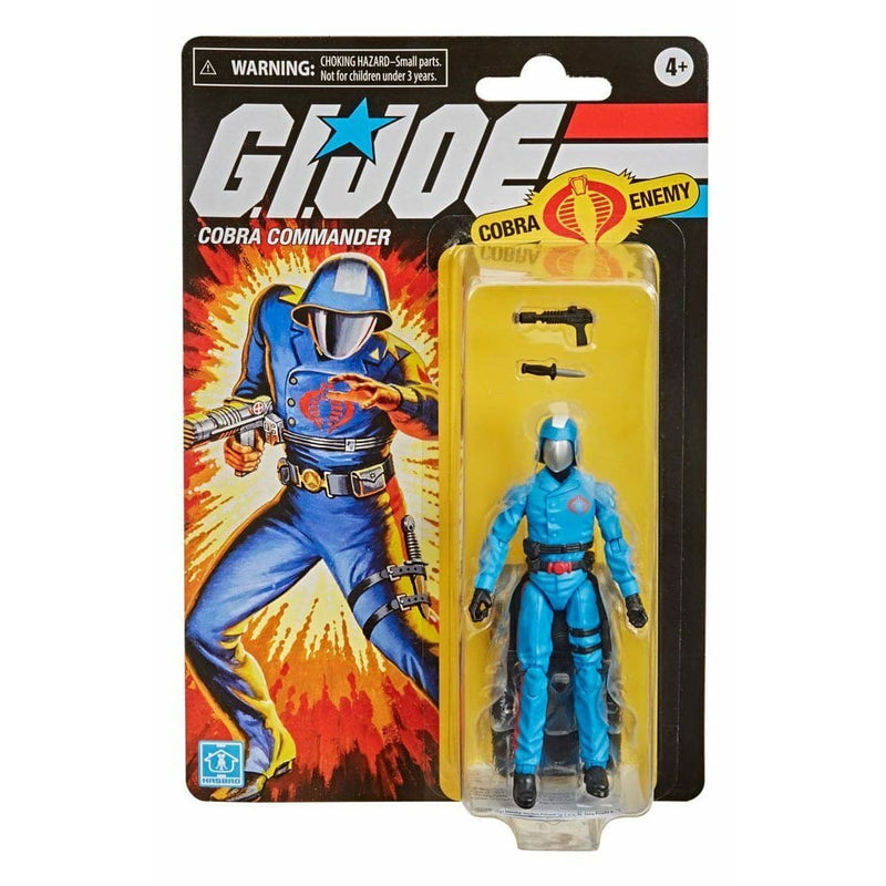 Hasbro G.I. Joe Retro Collection - Duke Vs. Cobra Commander Action Figure 2-Pack - Toys & Games:Action Figures & Accessories:Action Figures