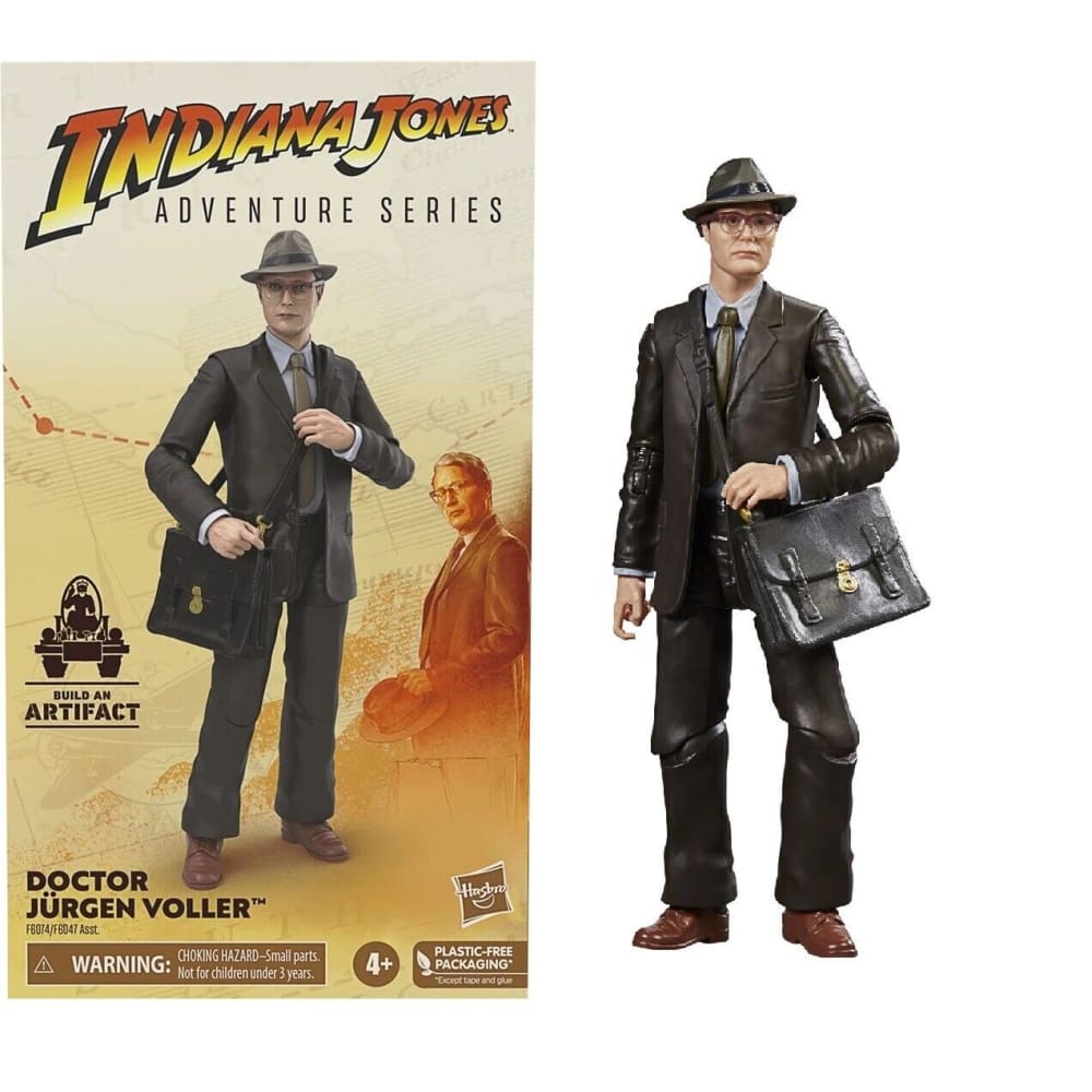 Indiana Jones Adventure Series - Doctor Jürgen Voller Action Figure Toys & Games:Action Figures Accessories:Action