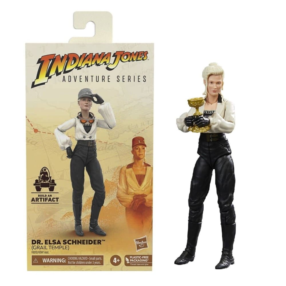 Indiana Jones Adventure Series - Dr. Elsa Schneider (Grail Temple) Action Figure Toys & Games:Action Figures Accessories:Action