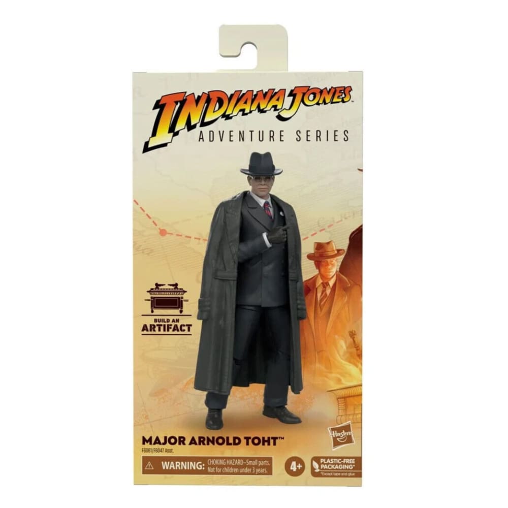 Indiana Jones Adventure Series Raiders of the Lost Ark Arnold Toht Action Figure - Toys & Games:Action Figures & Accessories:Action Figures