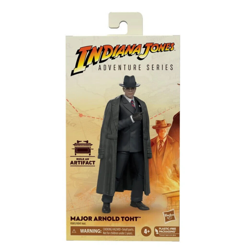 Indiana Jones Adventure Series Raiders of the Lost Ark Arnold Toht Action Figure - Toys & Games:Action Figures & Accessories:Action Figures