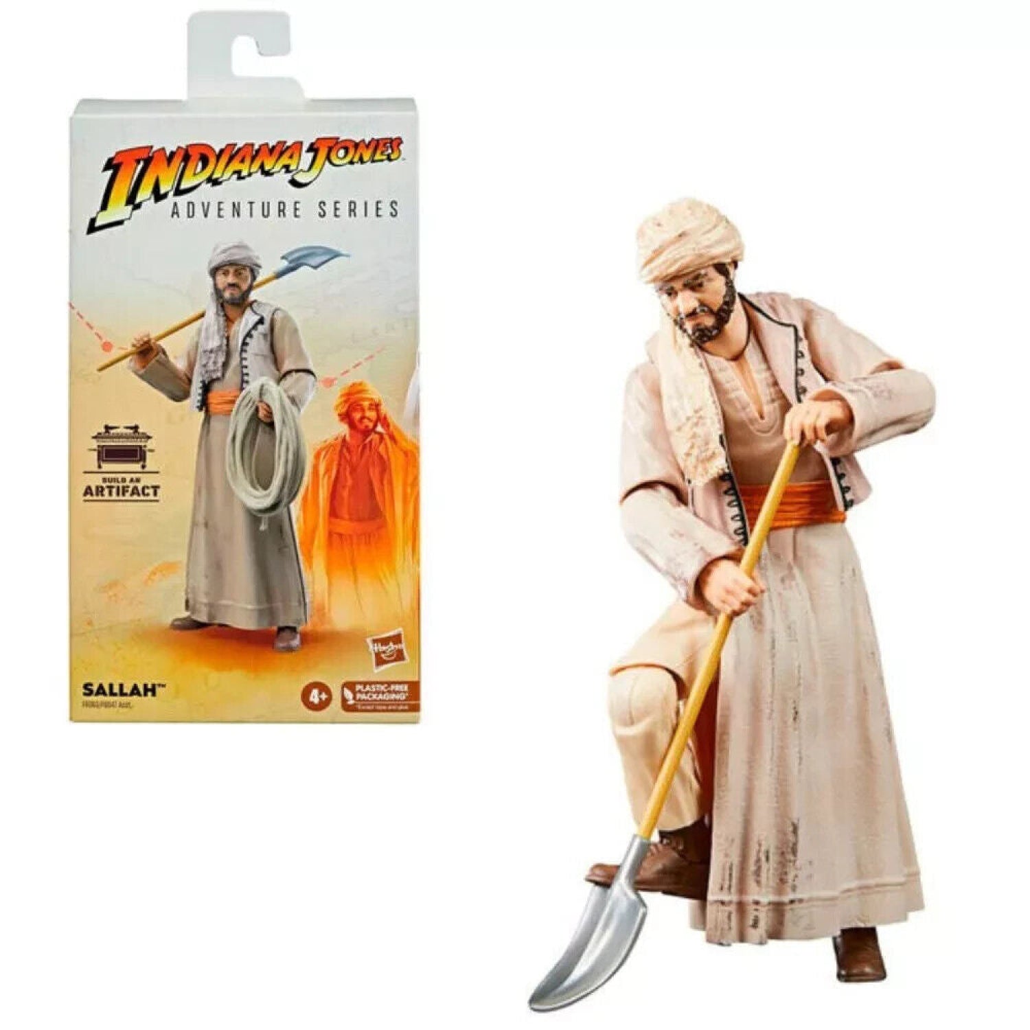 Indiana Jones Adventure Series - Sallah Action Figure - Toys & Games:Action Figures & Accessories:Action Figures