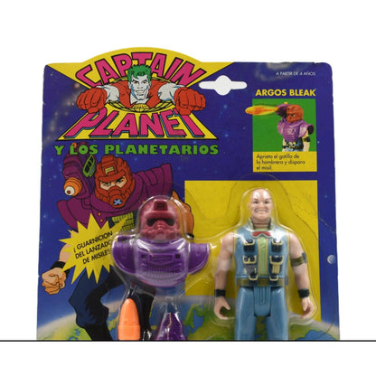 Kenner 1991 - Captain Planet - Argos Bleak Action Figure (EU Card) - Toys & Games:Action Figures & Accessories:Action Figures