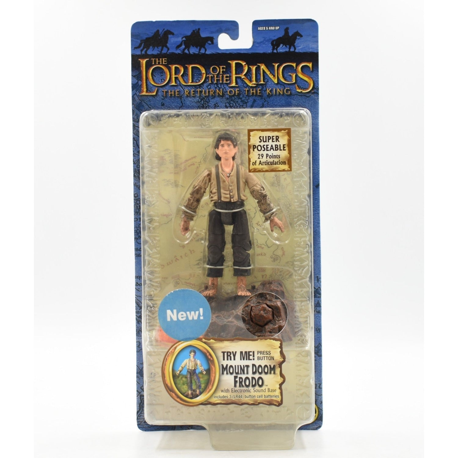 The Lord of The Rings Return of The King - Mount Doom Frodo Action Figure