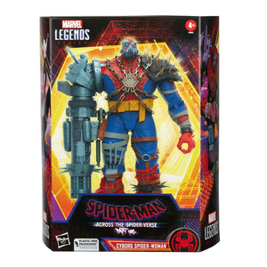 Marvel Legend Spider-Man Across The Spider-Verse - Cyborg Spider-Woman Action Figure - Toys & Games:Action Figures & Accessories:Action