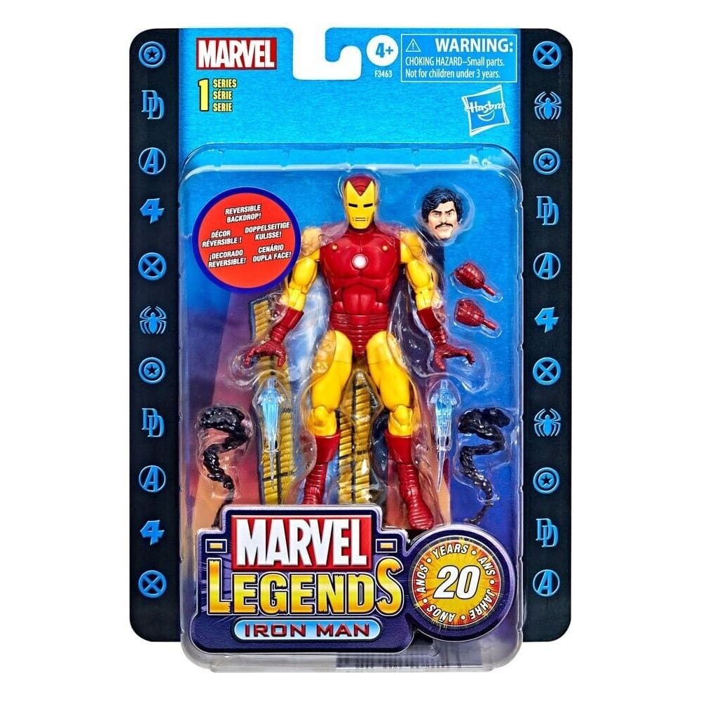 Marvel Legends 20th Anniversary Series 1 - Iron Man Action Figure COMING SOON - Toys & Games:Action Figures & Accessories:Action Figures