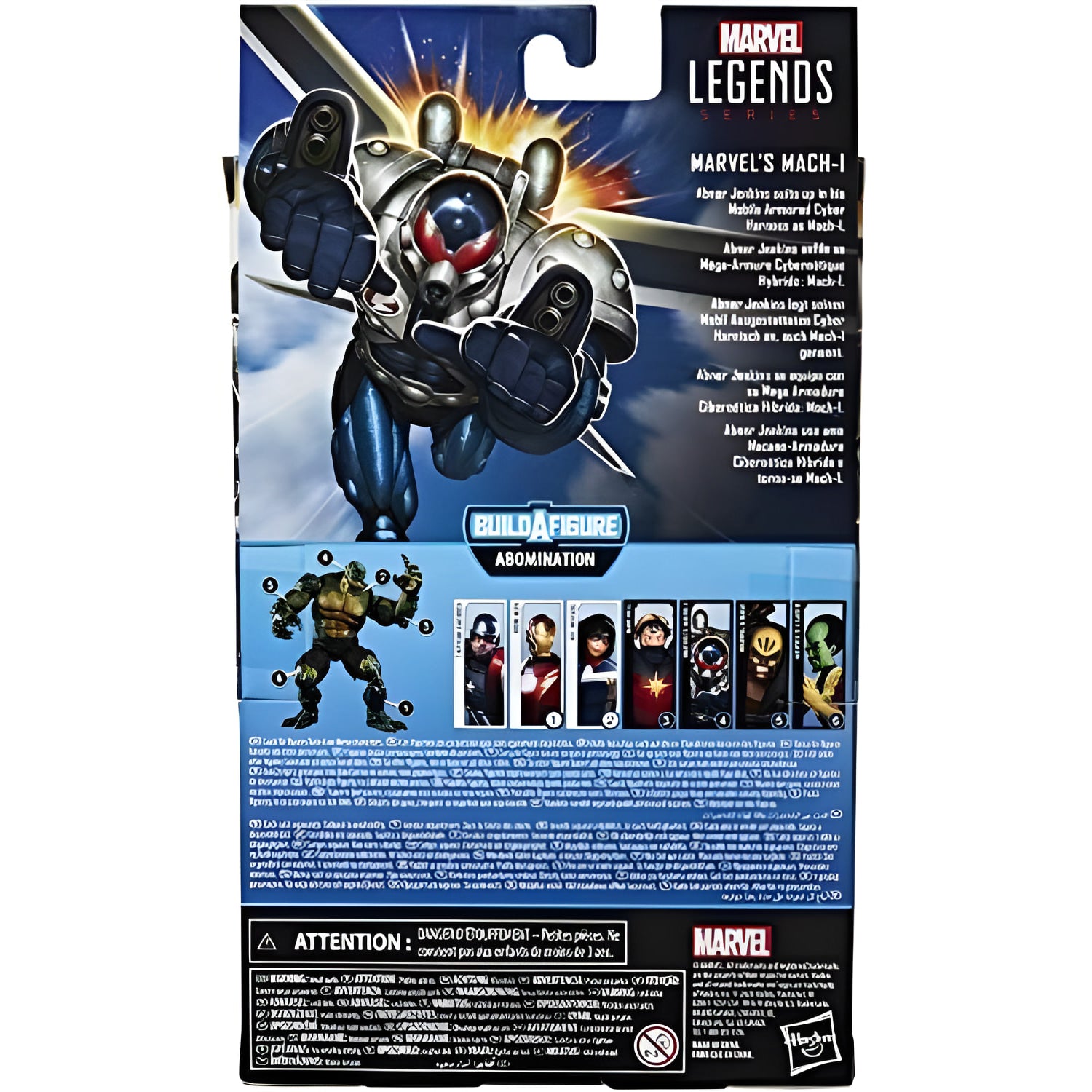 Marvel Legends Abomination BAF Series - Marvel’s Mach-1 Action Figure - Toys & Games:Action Figures & Accessories:Action Figures