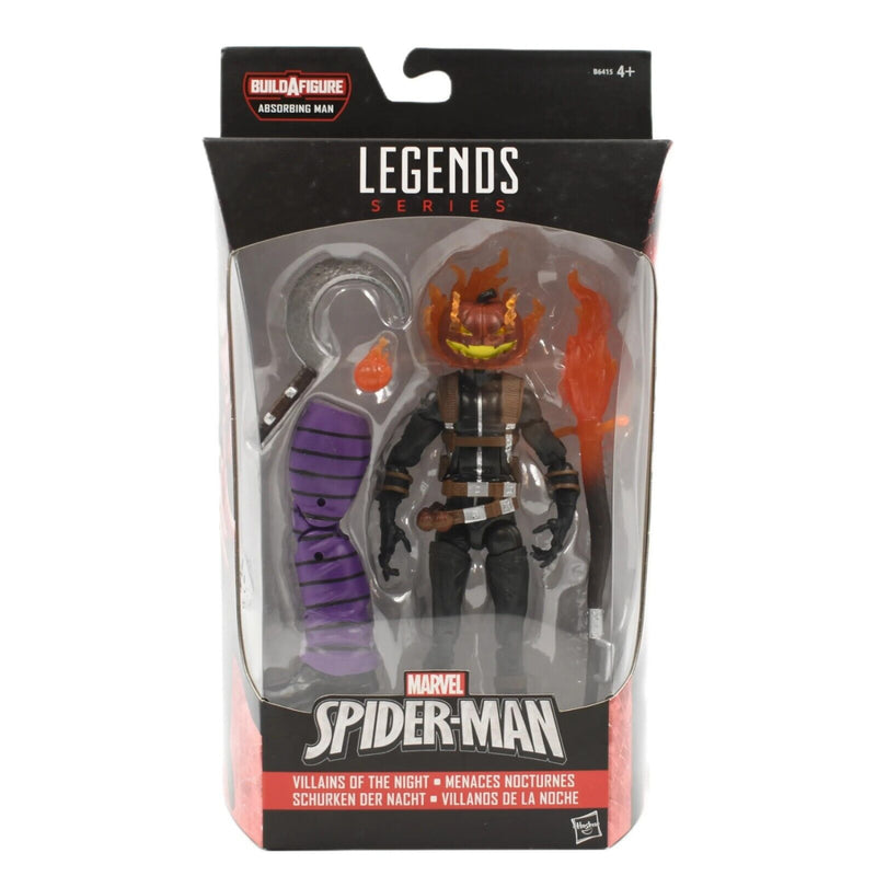 Marvel Legends Absorbing Man BAF Spider-Man Series Jack O’Lantern Action Figure - Toys & Games:Action Figures & Accessories:Action Figures