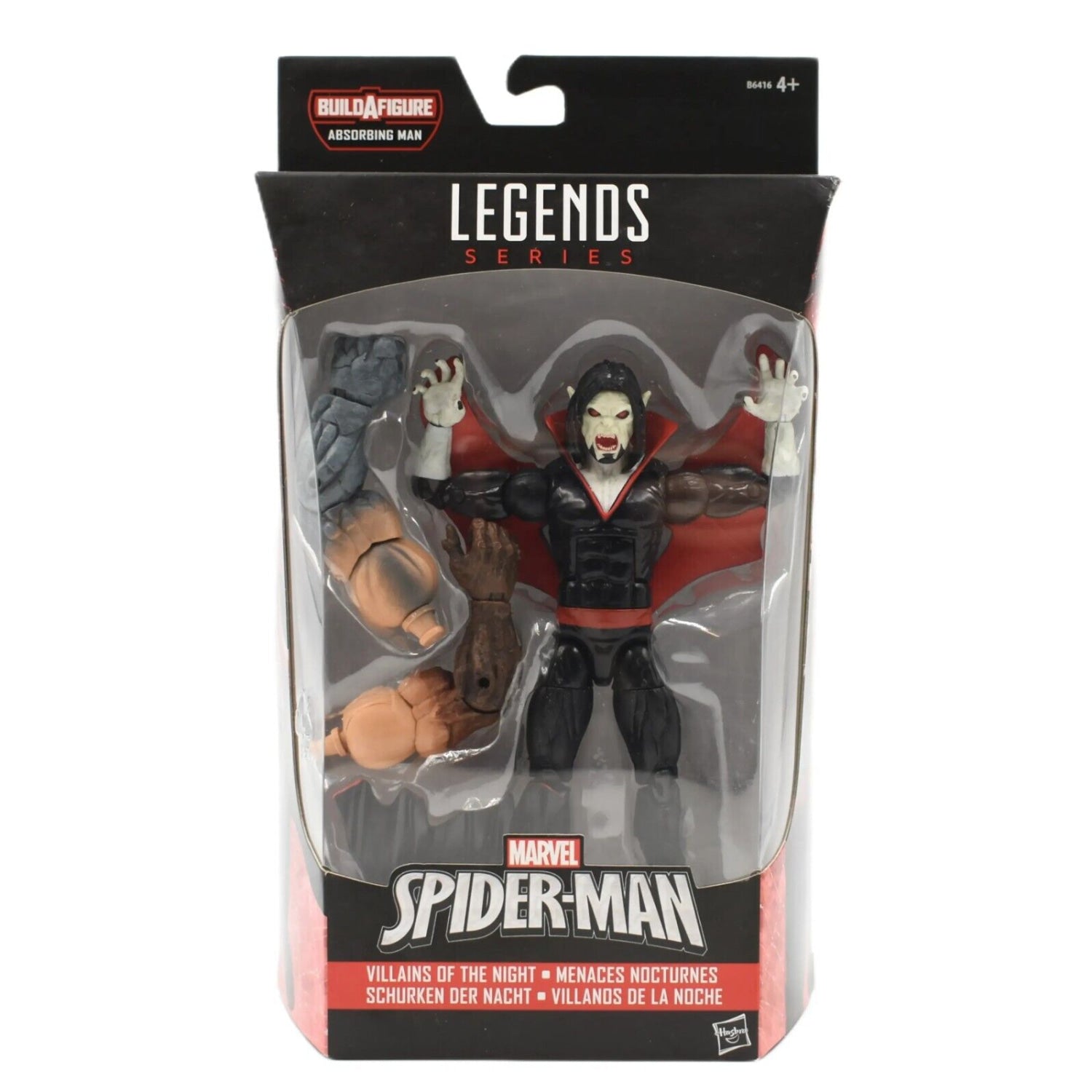 Marvel Legends Absorbing Man BAF Spider-Man Series - Morbius Action Figure - Toys & Games:Action Figures & Accessories:Action Figures