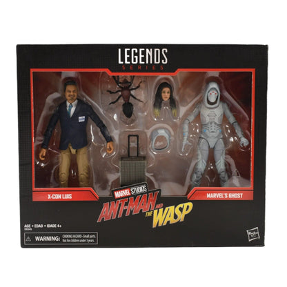 Marvel Legends Ant-Man & The Wasp - X-Con Luis & Ghost Action Figure 2-Pack - Toys & Games:Action Figures & Accessories:Action Figures
