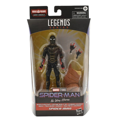 Marvel Legends Armadillo BAF No Way Home - Black & Gold Suit Spider-Man Figure - Toys & Games:Action Figures & Accessories:Action Figures