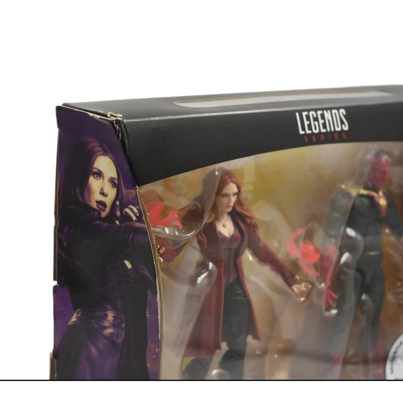Marvel Legends Avengers Infinity War Scarlet Witch & Vision Action Figure 2-Pack - Toys & Games:Action Figures & Accessories:Action Figures