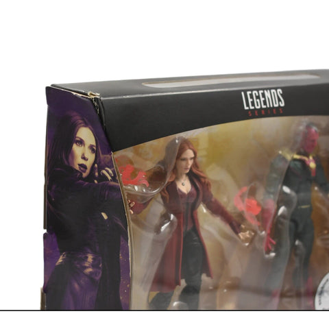 Marvel Legends Avengers Infinity War Scarlet Witch & Vision Action Figure 2-Pack - Toys & Games:Action Figures & Accessories:Action Figures