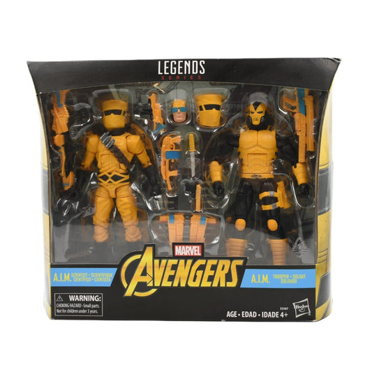 Marvel Legends Avengers Series - A.I.M. Scientist & Trooper Action Figure 2-Pack - Toys & Games:Action Figures & Accessories:Action Figures