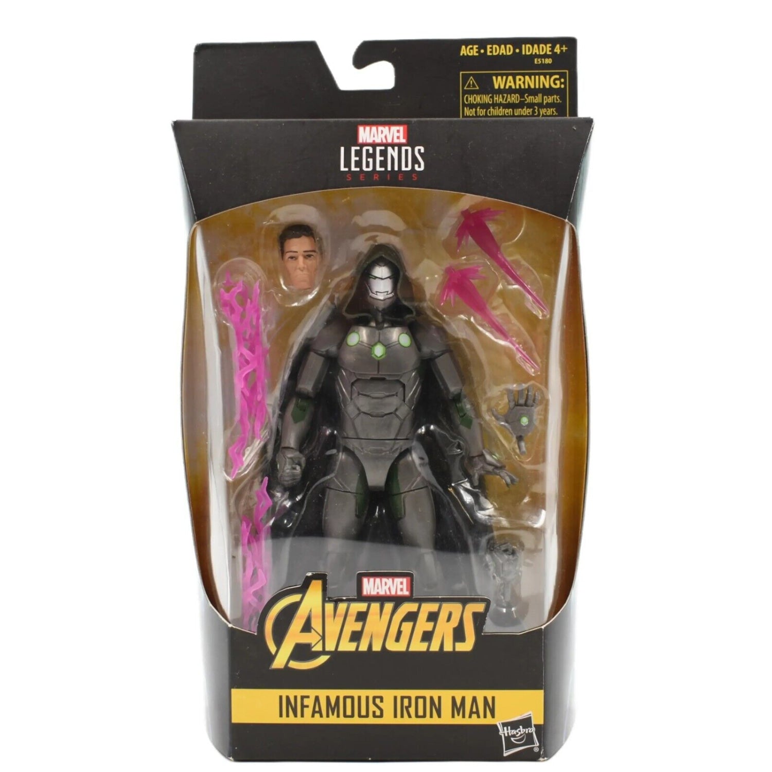 Marvel Legends Avengers Series - Infamous Iron Man (Doctor Doom) Action Figure - Toys & Games:Action Figures & Accessories:Action Figures