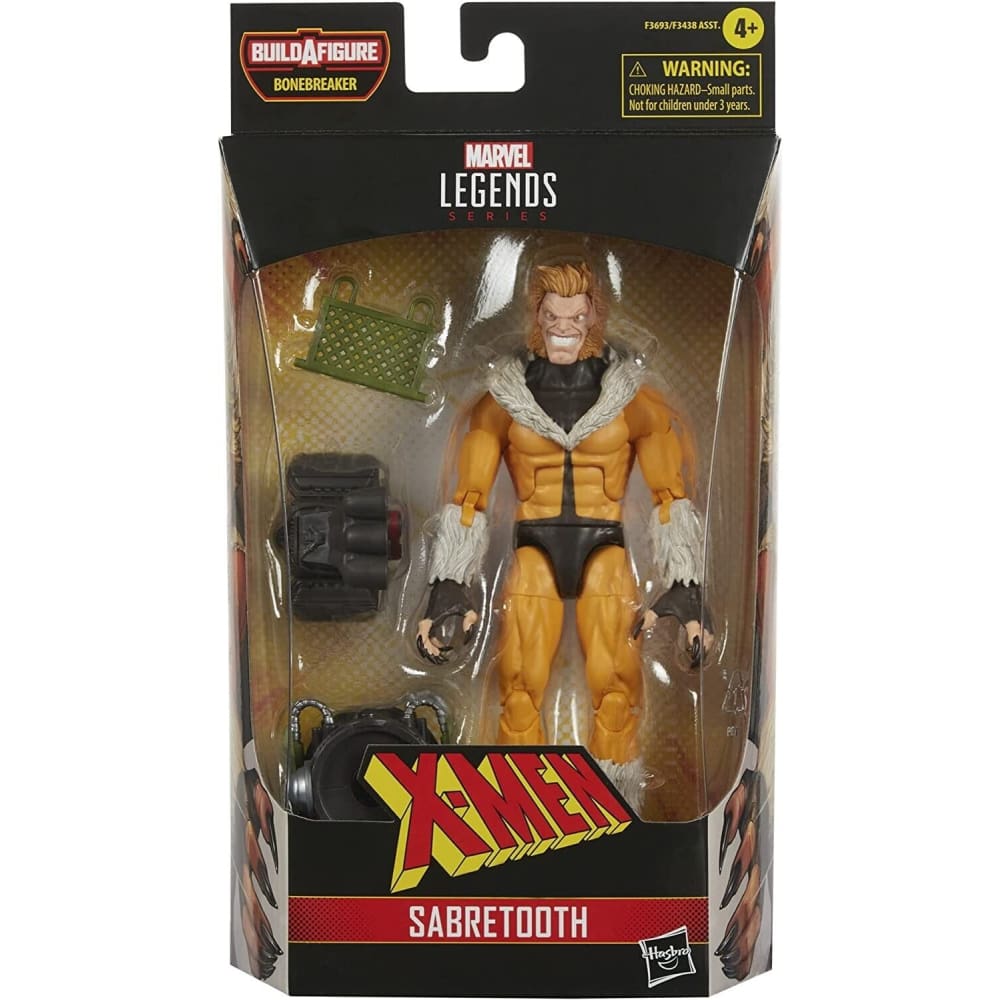 Marvel Legends Bonebreaker BAF X-Men Wave - Sabretooth Action Figure - Toys & Games:Action Figures & Accessories:Action Figures