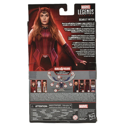 Marvel Legends Captain America Flight Gear BAF - Scarlet Witch Action Figure - Toys & Games:Action Figures & Accessories:Action Figures