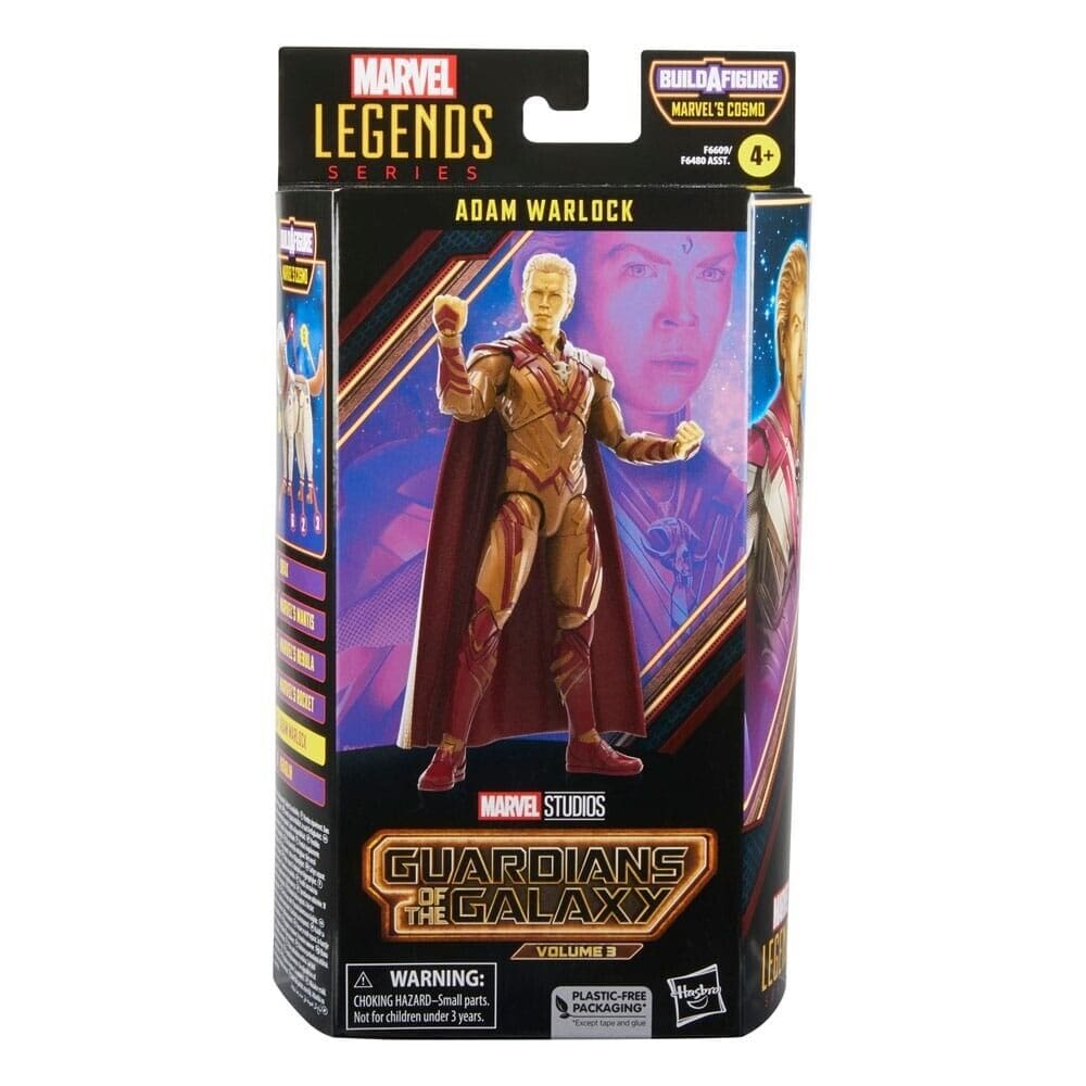 Marvel Legends Cosmo BAF Guardians of the Galaxy Vol 3 - Adam Warlock Figure - Toys & Games:Action Figures & Accessories:Action Figures
