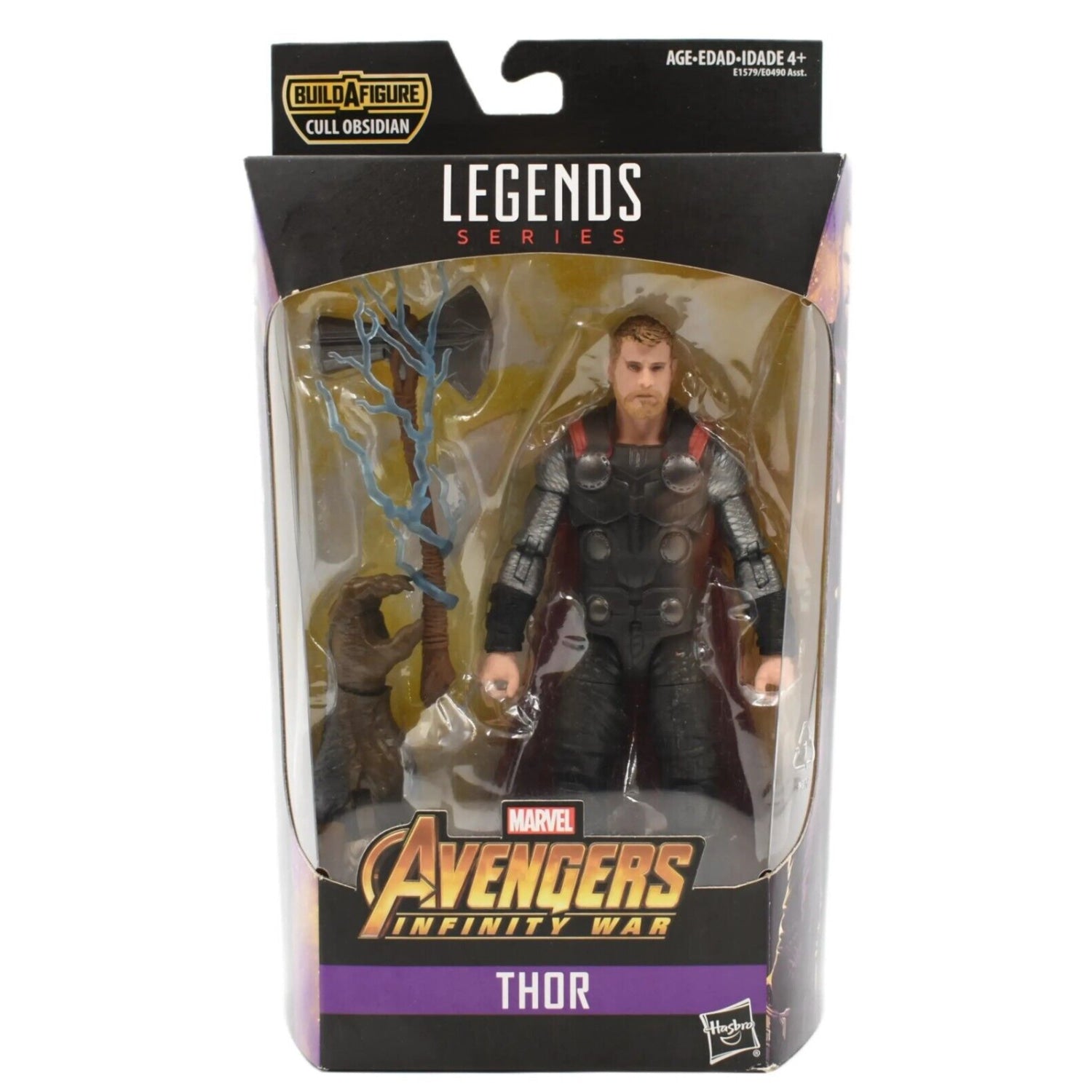 Marvel Legends Cull Obsidian BAF Avengers Infinity War - Thor Action Figure - Toys & Games:Action Figures & Accessories:Action Figures