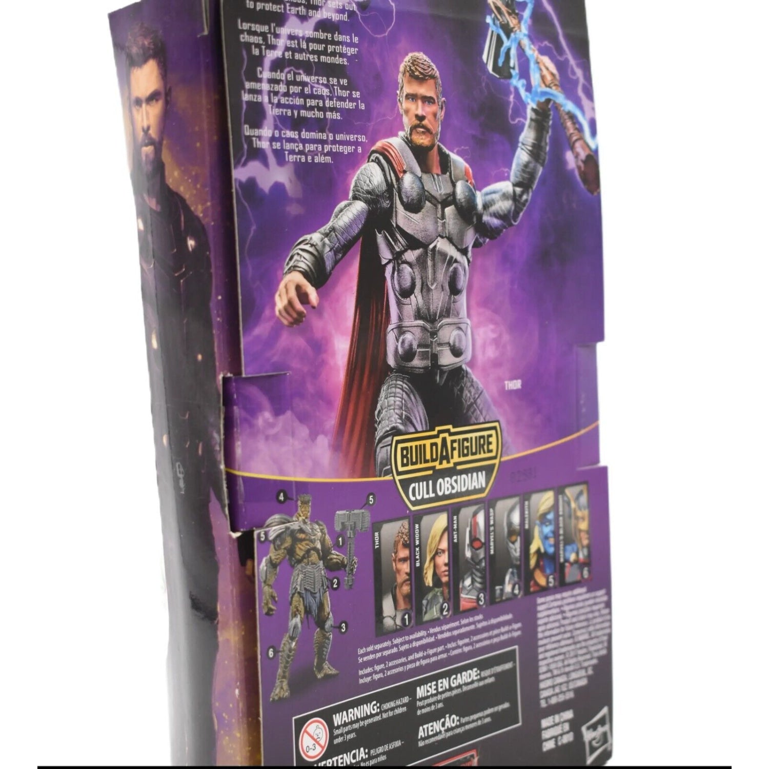 Marvel Legends Cull Obsidian BAF Avengers Infinity War - Thor Action Figure - Toys & Games:Action Figures & Accessories:Action Figures