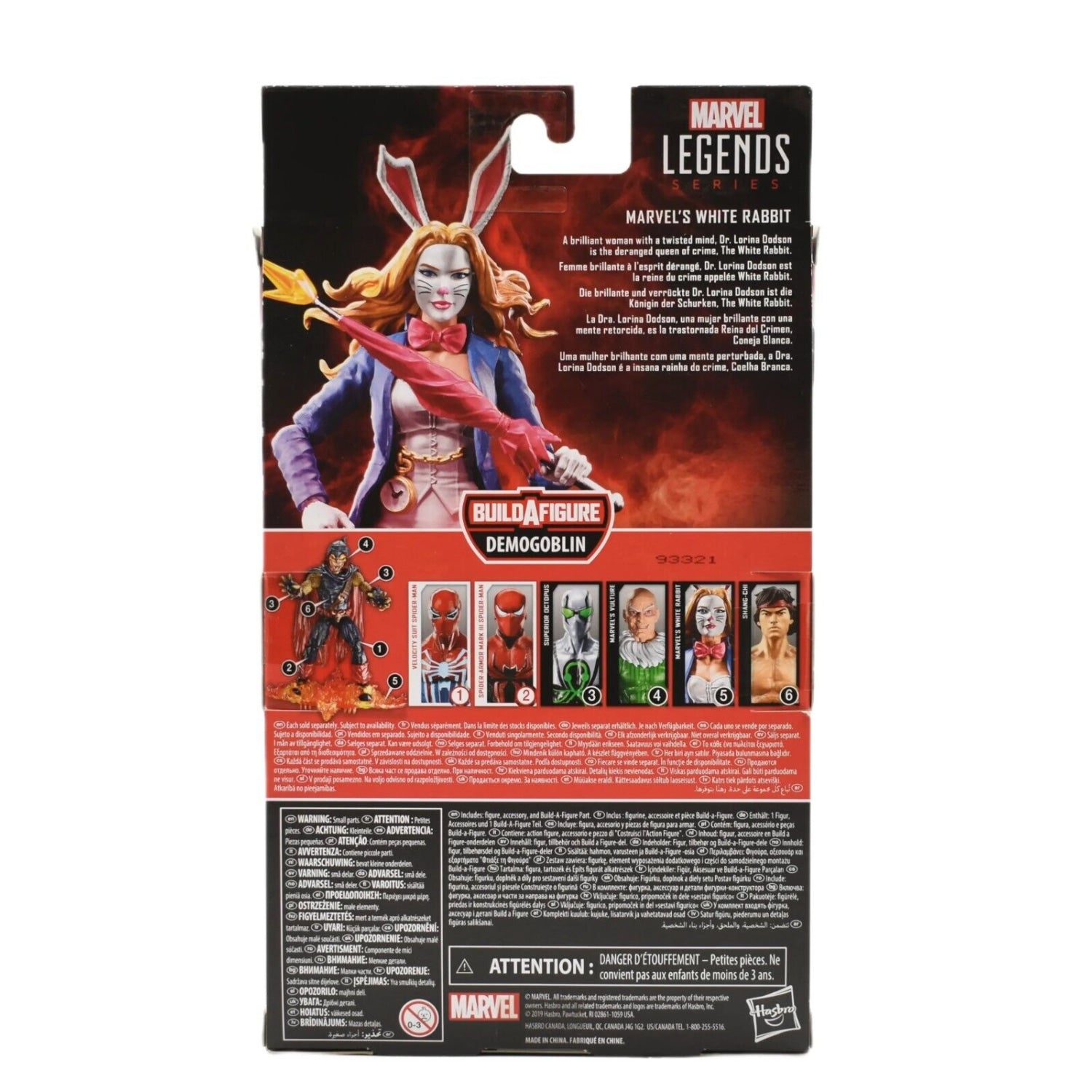 Marvel Legends Demogoblin BAF Spider-Man Series - White Rabbit Action Figure - Toys & Games:Action Figures & Accessories:Action Figures