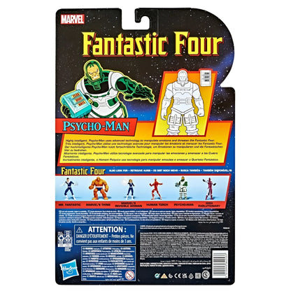 Marvel Legends Fantastic Four Retro Wave - Psycho-Man Action Figure - Toys & Games:Action Figures & Accessories:Action Figures