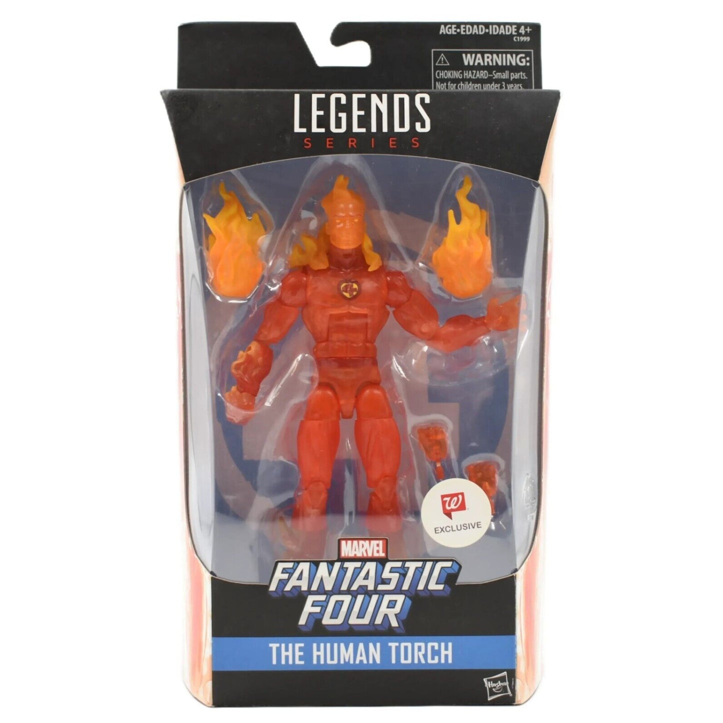 Marvel Legends Fantastic Four The Human Torch Walgreens Exclusive Action Figure - Toys & Games:Action Figures & Accessories:Action Figures