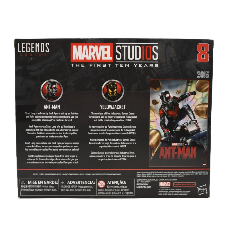 Marvel Legends First 10 Years - Ant-Man & Yellowjacket Action Figure 2-Pack - Toys & Games:Action Figures & Accessories:Action Figures
