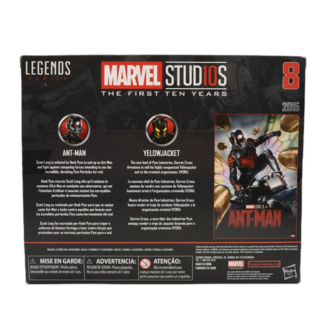 Marvel Legends First 10 Years - Ant-Man & Yellowjacket Action Figure 2-Pack - Toys & Games:Action Figures & Accessories:Action Figures