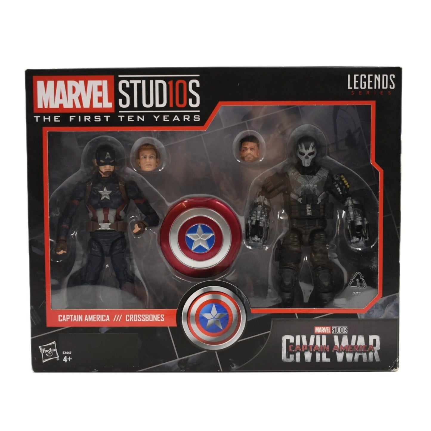 Marvel Legends Civil War - Captain America & Crossbones Action Figure 2-Pack - Toys & Games:Action Figures & Accessories:Action Figures