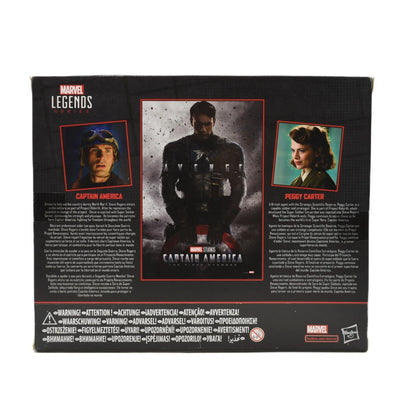 Marvel Legends First Avenger Captain America & Peggy Carter Action Figure 2-Pack - Toys & Games:Action Figures & Accessories:Action Figures
