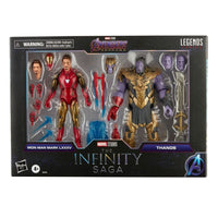 Marvel Legends Infinity Saga - Iron Man Mark LXXXV v Thanos Action Figure 2-Pack - Toys & Games:Action Figures & Accessories:Action Figures